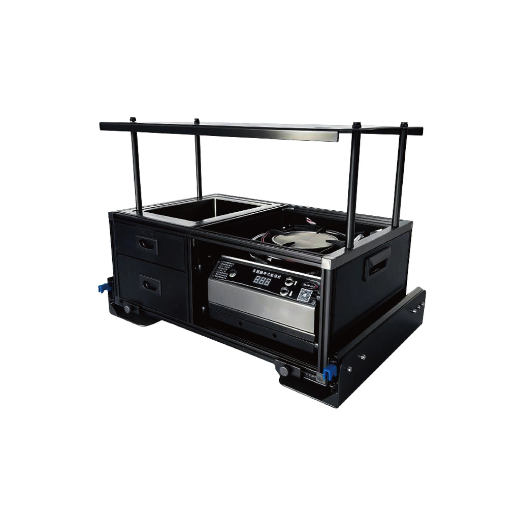 RV Caravan External Slide Out Kitchen Lightweight Customizable Pull Out Cooking System For Camper Trailer Outdoor Use