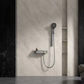 Luxury Modern Brass Bathroom shower faucet set Hot Cold water shower set Rainfall Waterfall 3 mode Shower faucet Wall Mounted