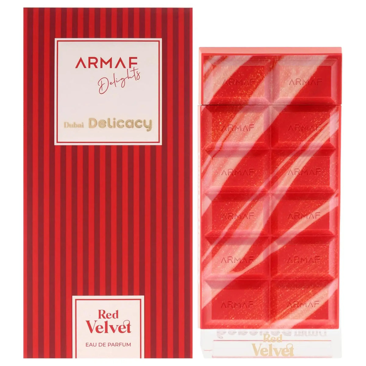 Armaf Parfums Red Velvet Unisex EDP70ml Gourmand Vanilla Fragrance with Lemon Oil Strawberry Whipped Sugar Frangipani Vanilla Bean Musk Amber