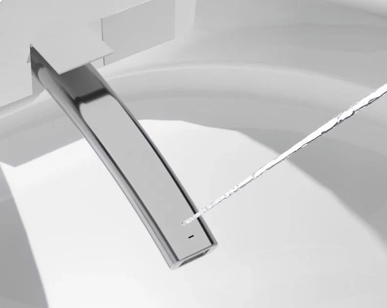 Modern Electric Bidet Smart Toilet With Remote Control Heated Seat Dual-Flush Floor Mounted Luxury Sanitary WC