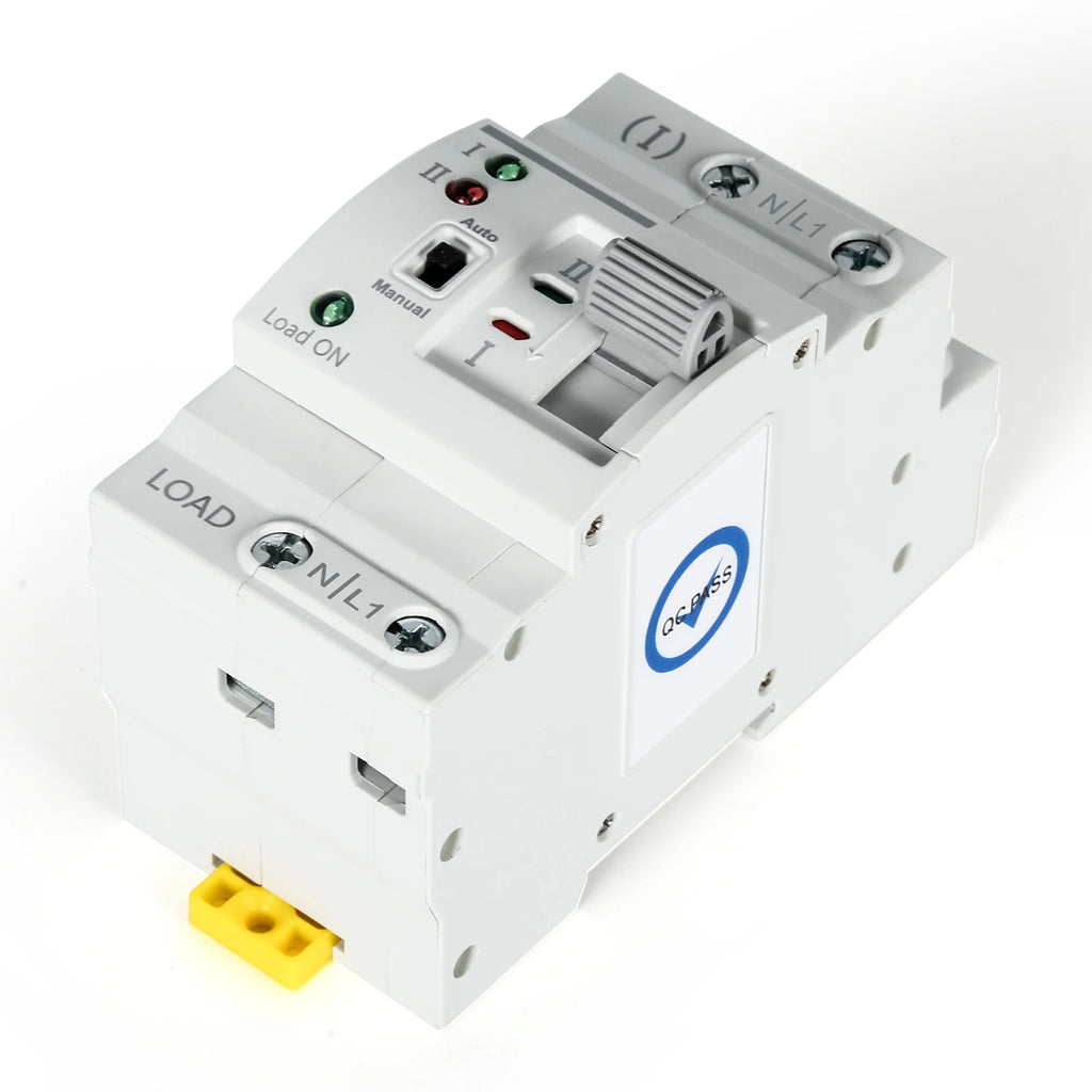 DEWIN G2R Din Rail 2P 63A ATS Dual Power Automatic Transfer Switch Electrical Selector Switches 220V Electrical Selector Switch