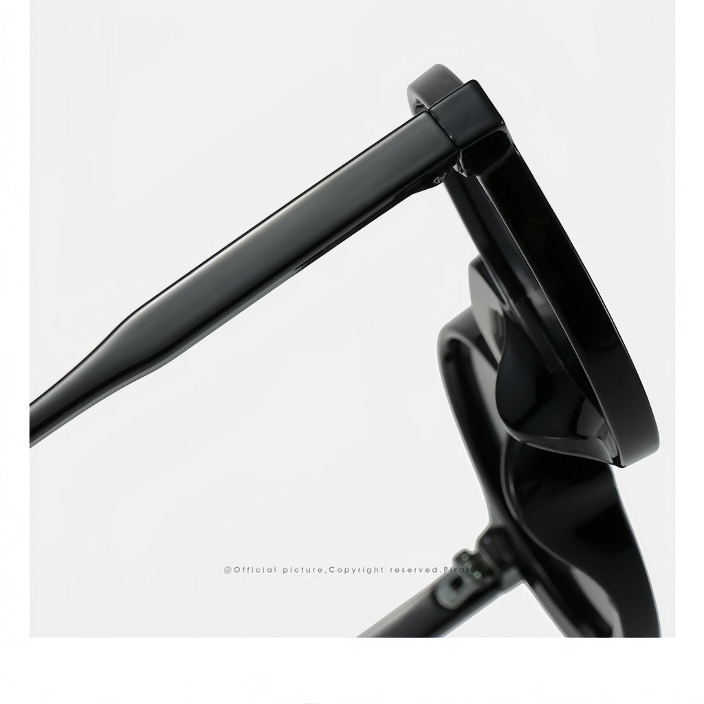 European and American New Retro Round Small-Frame Glasses with a High-End Feel, Unisex Sun Protection and Anti-Uv Sunglasses