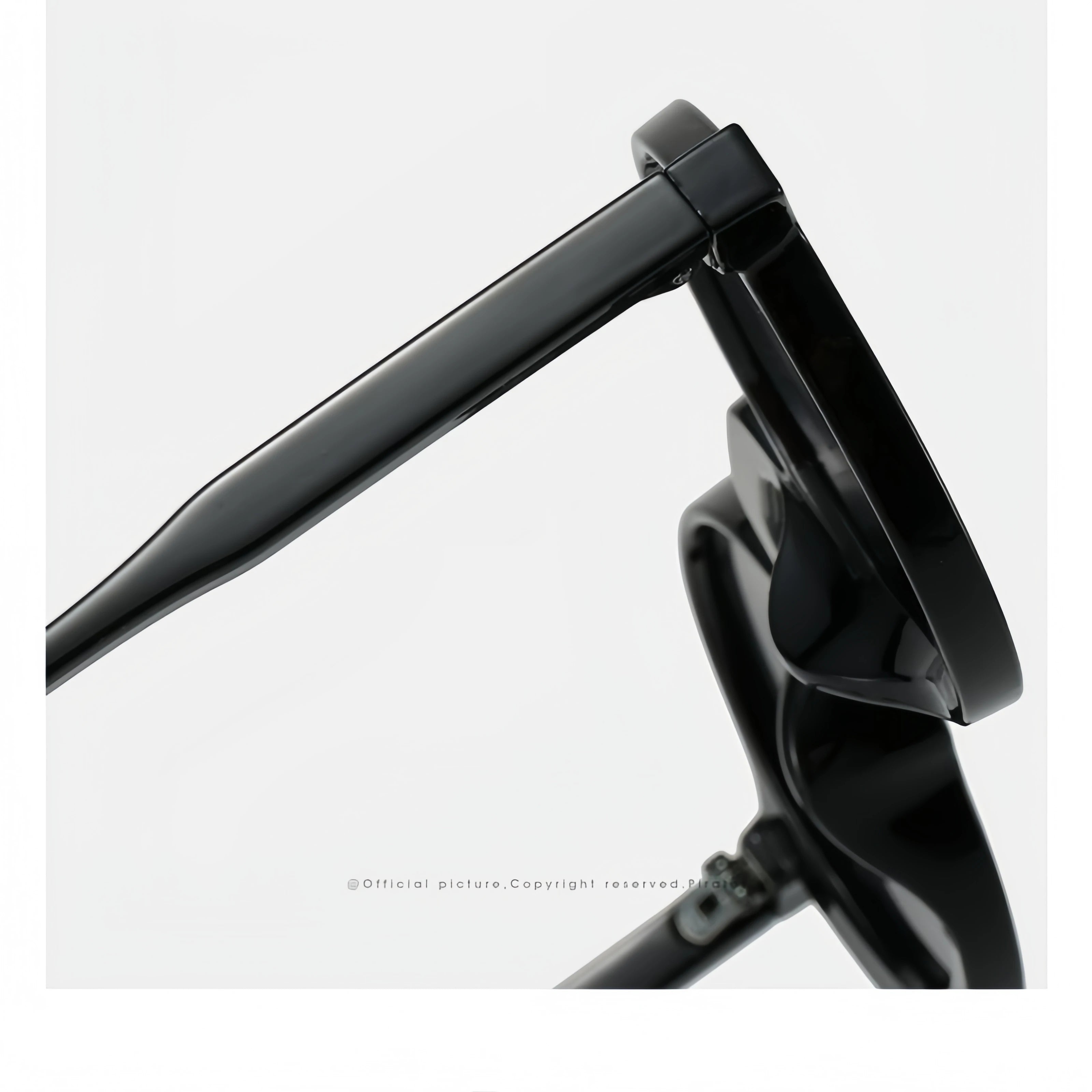 European and American New Retro Round Small-Frame Glasses with a High-End Feel, Unisex Sun Protection and Anti-Uv Sunglasses