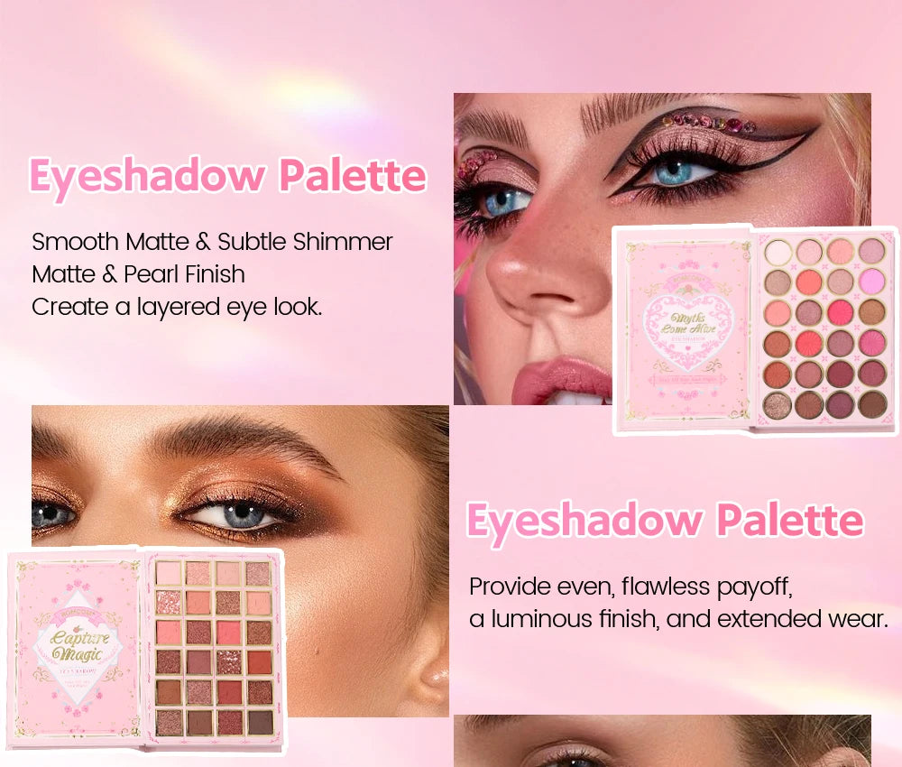 5 Layers All In One Makeup Book Palette,48 Eyeshadow+6 Blush+Contour Highlight Brow Pomade+6 Lipstick Full Face Makeup Kit