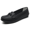 Genuine Leather Fashion Women Flats Outdoor Ballet Flats Moccasins Women's Shoes Retro Women Shoe Oxford Plus Size Zapatos Mujer