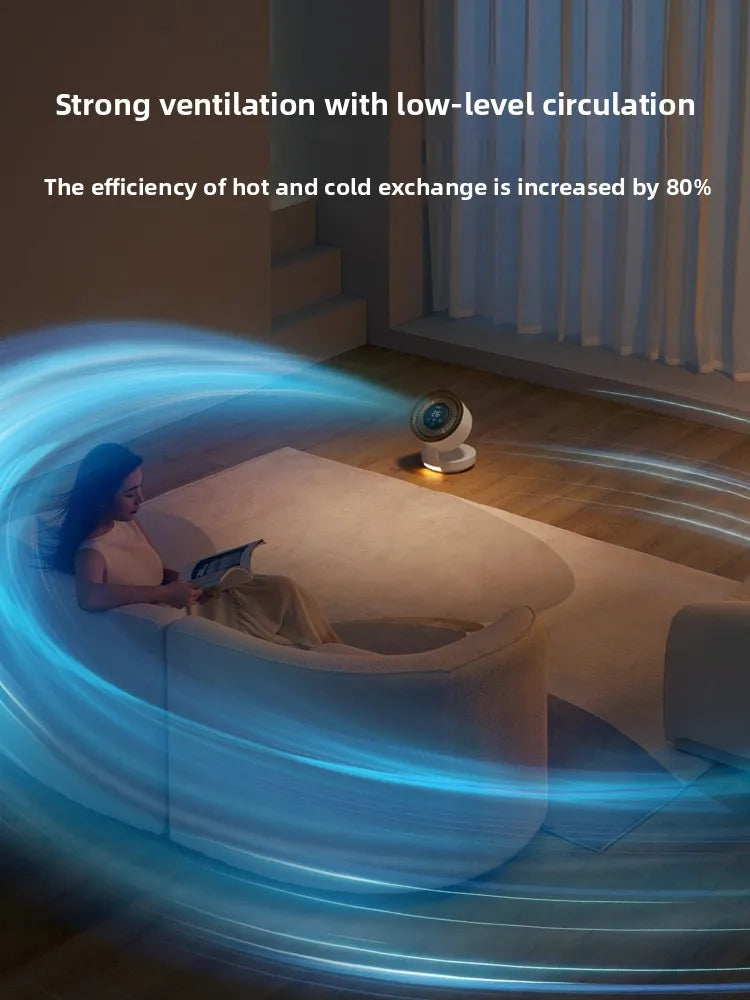 Air Circulation Fan Electric Fan Household Silent Remote Control Desktop Fan