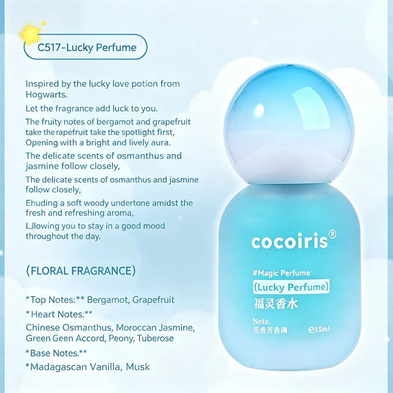 Popular Magic Perfume Series Fresh Fruity Floral Fragrance Lasting Scent Russia South Korea Popular Round Head Exquisite Perfume