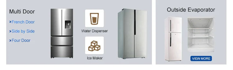 500L Manufacture Single Door Home Use Big Capacity Fridge Single Door