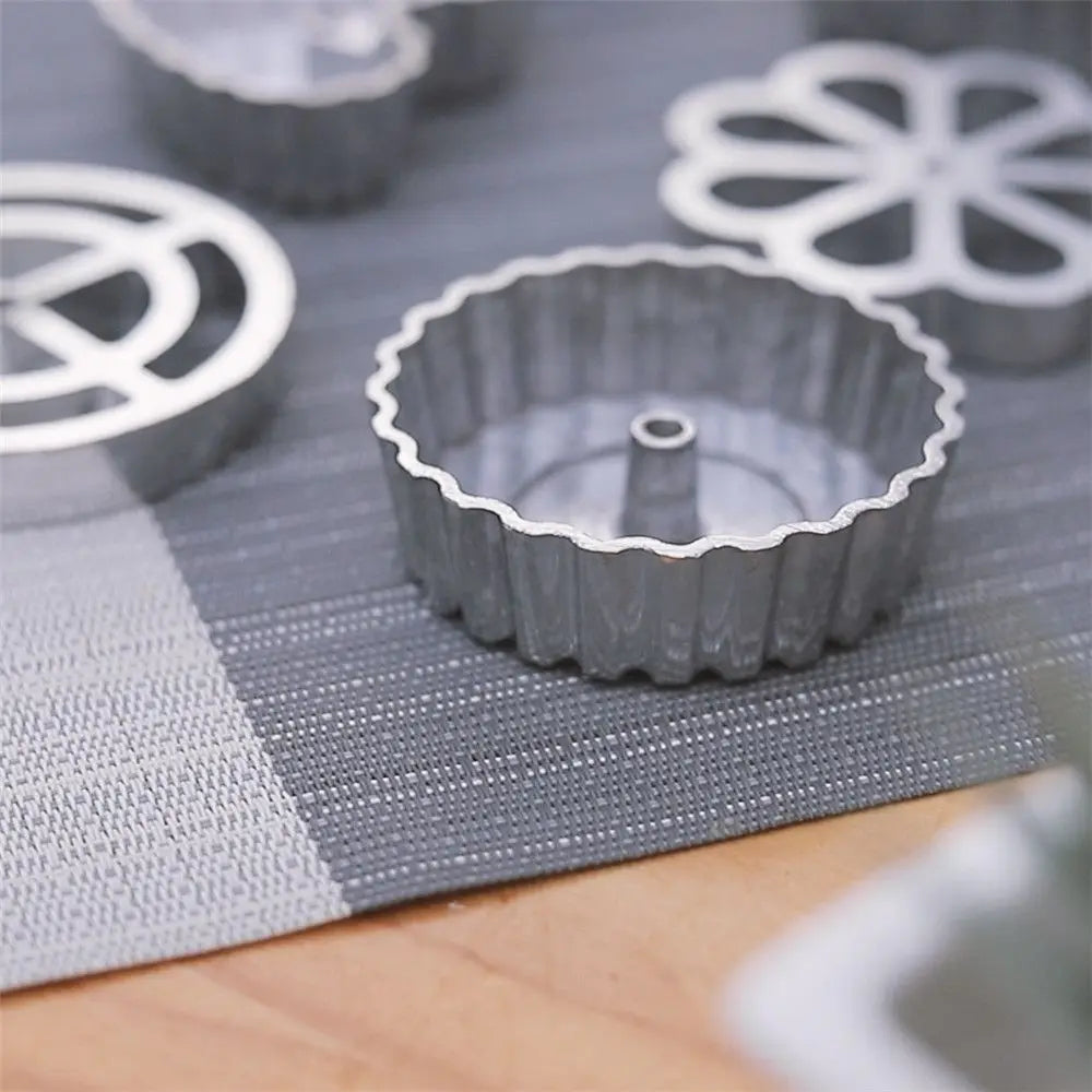 Baking Tools Kitchen Gadgets Timbale Molds Funnel Cake Maker Bunuelos Mold Swedish Rosette Cookie Bake Mold Iron MakerWaffle