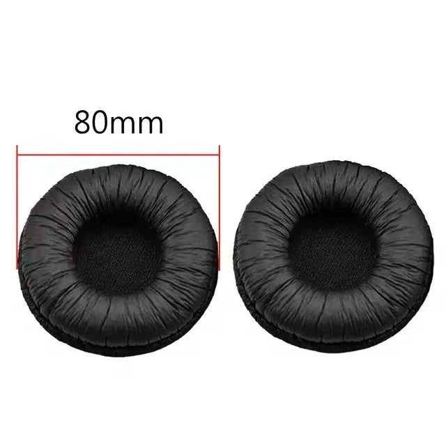 Ear Pads For Headphones Wrinkled Frog Skin Pad Headphone Sponge Leather Foam Covers Cushion Replacement For Headset Accessories