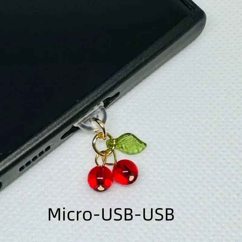 Kindle | phone  charm. USB-C dust plug. iPhone dust plug.Type-C Accessories. Air pods dust plug. Cell phone charms.-Cherry's