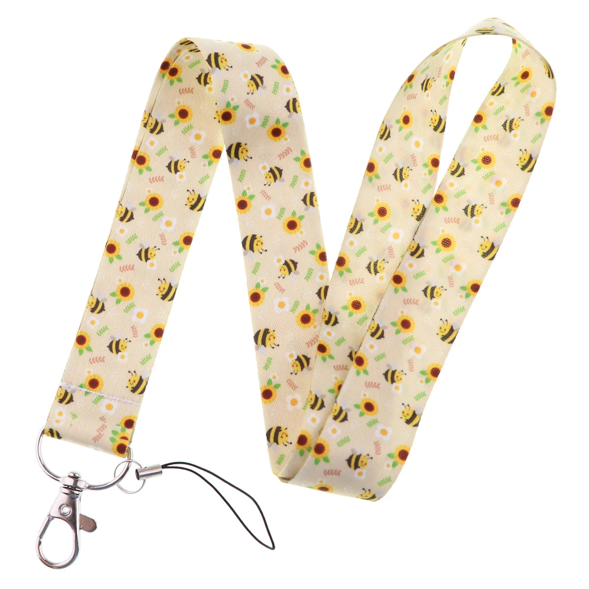 100 Designs Cute Art Lanyard for Keys Chain Badge Holder ID Credit Card Pass Hang Rope Lariat Mobile Phone Charm Accessories