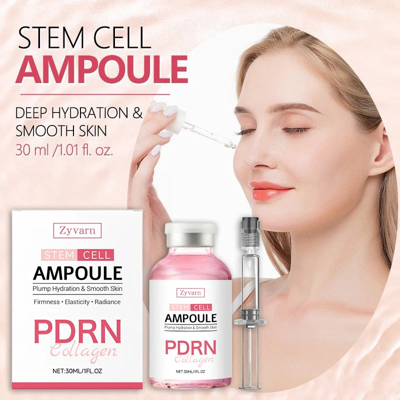 PDRN Salmon DNA Serum Ampoule Repair Renew Skin Brighten Tone Facial Essence Hydrating Nourishing Firming Skin Care Treatment