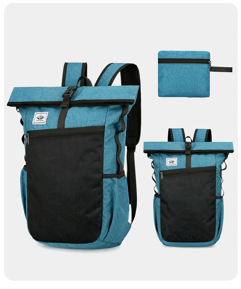New Climbing Camping Outdoor Bags Travel Backpack For Men Women Sport Foldable Hiking Trekking Camping Shoulder Lightweight Bag
