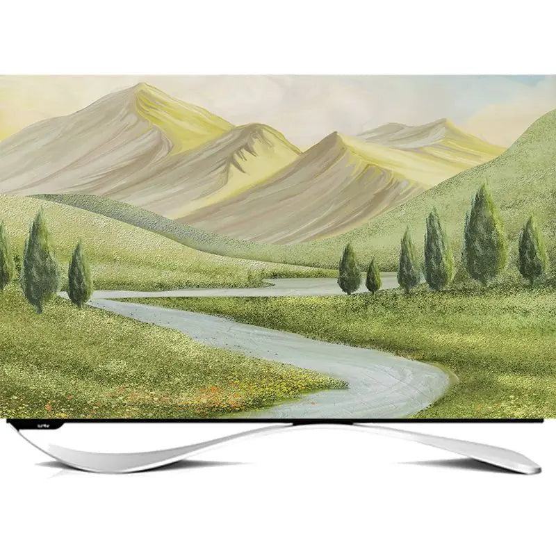 TV Cover Aesthetic three-dimensional sense Household Hanging LCD TV Dust 24-75 Inch Living Room Decoration for Televisions