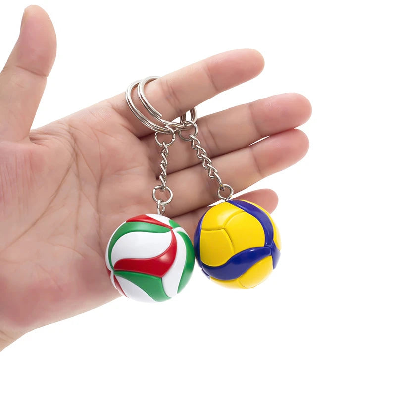 PVC Volleyball Keychain - Business Gifts Beach Volleyball Ornaments