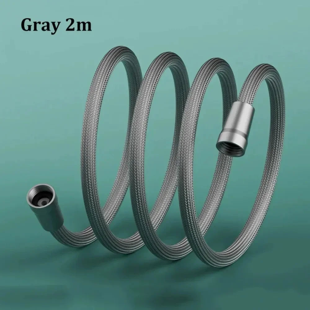 Braided Shower Pipe Universal Water Pipe Cold and Hot Water Shower Head Explosion-proof Connection Pipe