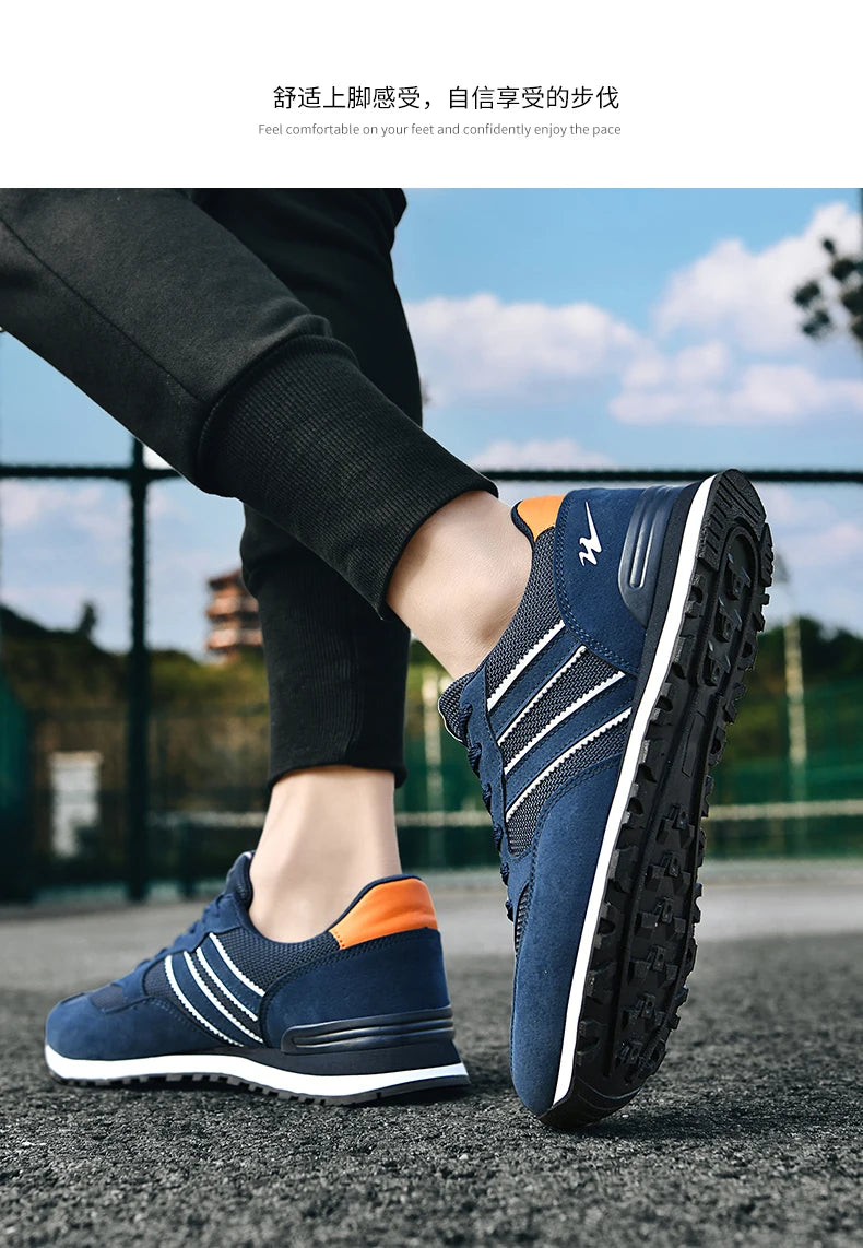 Double Star Men's Retro Running Shoes 2026 April May Breathable Mesh Casual Sneakers VintageClassicLightweightWalkingShoesforMen