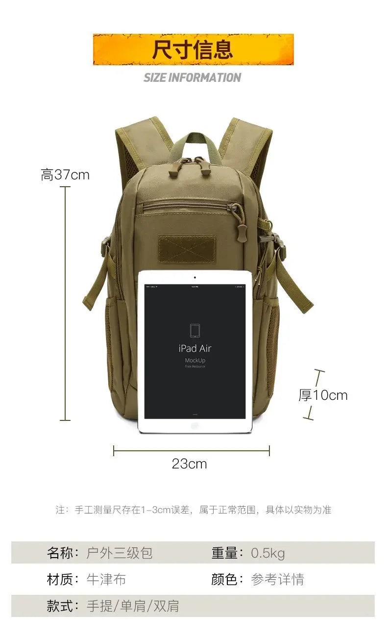 Travel Outdoor Backpack Mini Small Waterproof Camping Hiking Fishing Hunting bags Climbing Women Men Rucksack Daypack mochilas