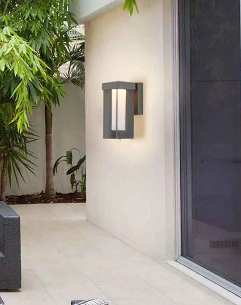 Modern Outdoor LED Lights Waterproof for Terrace Balcony Doorway Hallway Stairs Courtyard Minimalist Wall Lighting
