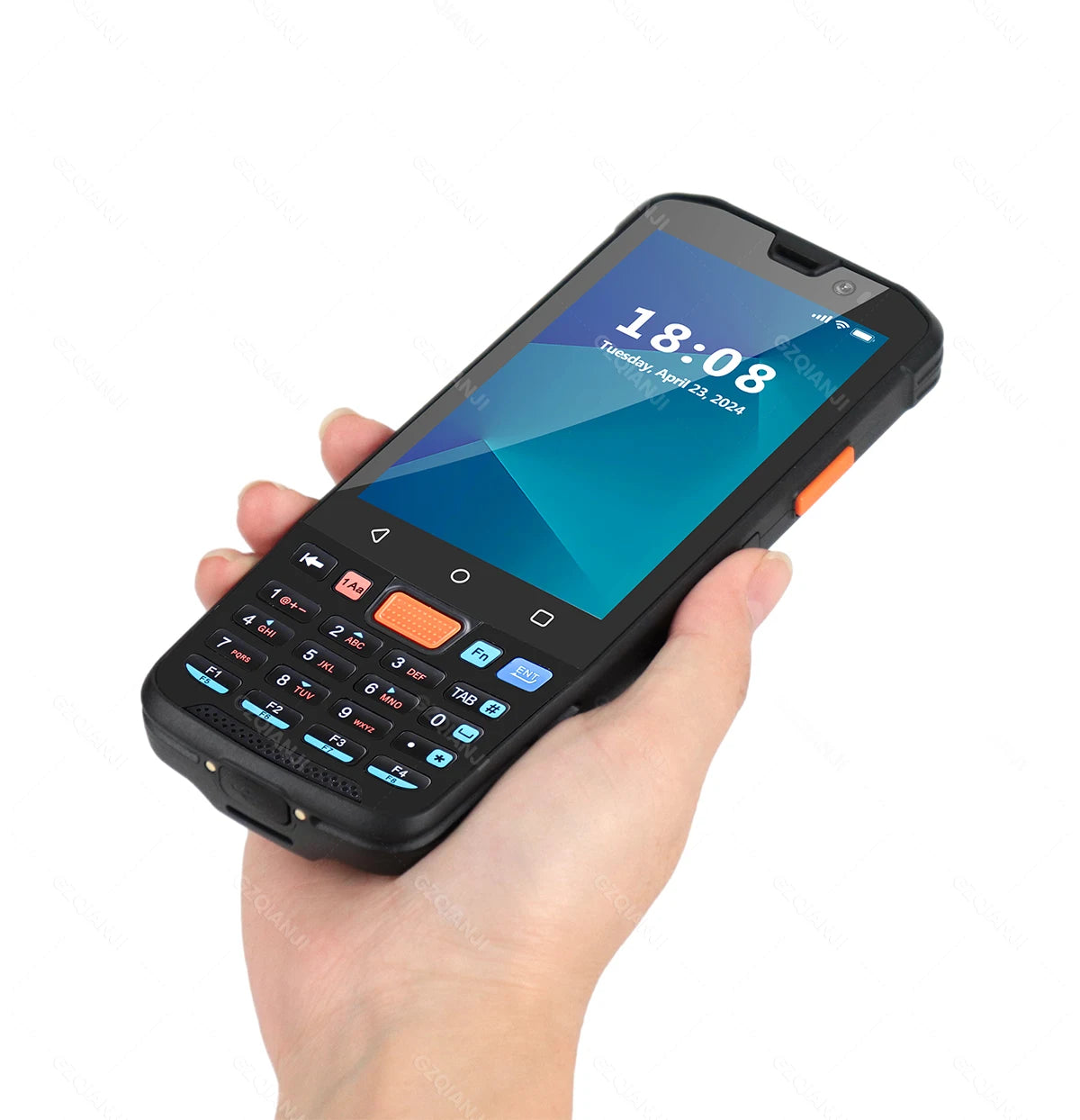 4G64 PDA Android Handheld Terminal Bluetooth Barcode Scanner 1D 2D QR Portable Data Collector Terminal Device With 4G GPS 3G32G