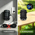 Ultrasonic Non-contact Liquid Level Sensor IP67, Rechargeable, 6-Month Battery, for Oil/Water/Fuel