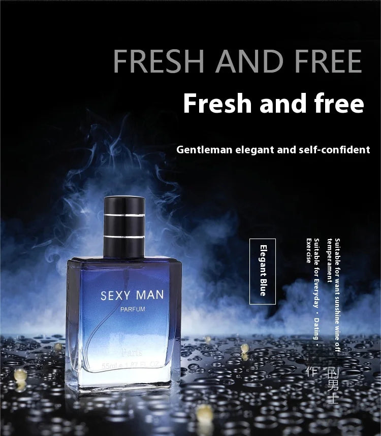 Brand Perfume Cologne Men Perfume Spray Flirting Pheromone Woody Notes Long Lasting Gentleman Attract Women Valentine's Day Gift