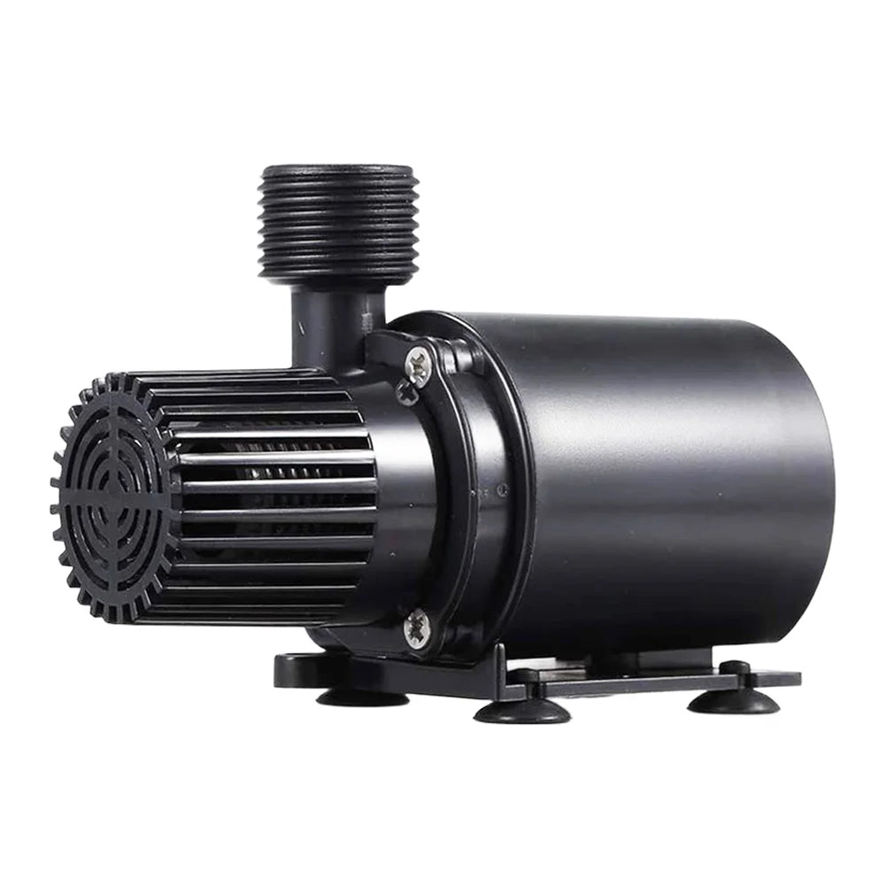 DC12V Solar Brushless Water 800L/H 5M Lift Adjustable Flow Fountain Circulating For Garden Pond Aquarium