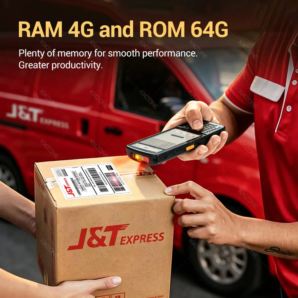 IData K3 Pro Android 12/14 with 1d 2D Barcode Handheld Terminal PDA Data Collector 4G For Flash kit, J&T, SPX, Ninja Express