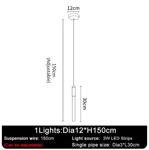 Modern Staircase Long Ceiling Chandelier LED New Lustre Living Room Lighting Kitchen Home Decoration Lamp Pendant Light