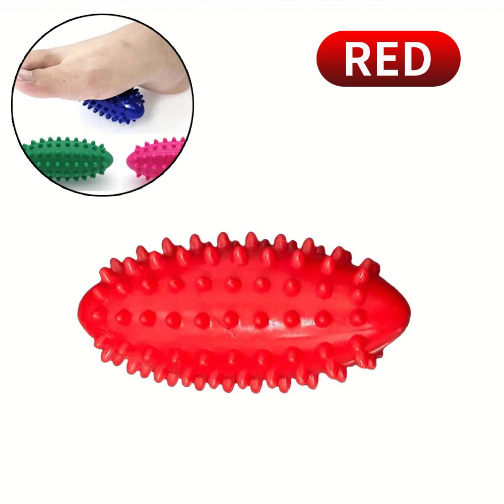 Sea cucumber massage ball, PVC spine massager, mini portable fitness foot massage ball, deep muscle relaxation fascia ball