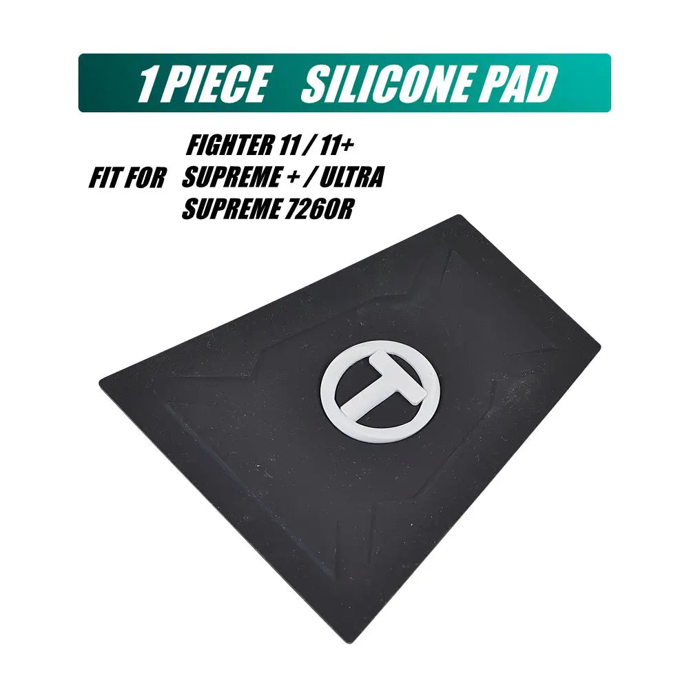 Rear Pedal Assembly for TEVERUN Electric Scooter FIGHTER 11 11+ SUPREME ULTRA PLUS 7260R Plate With Silicone Pad & Plastic Cover