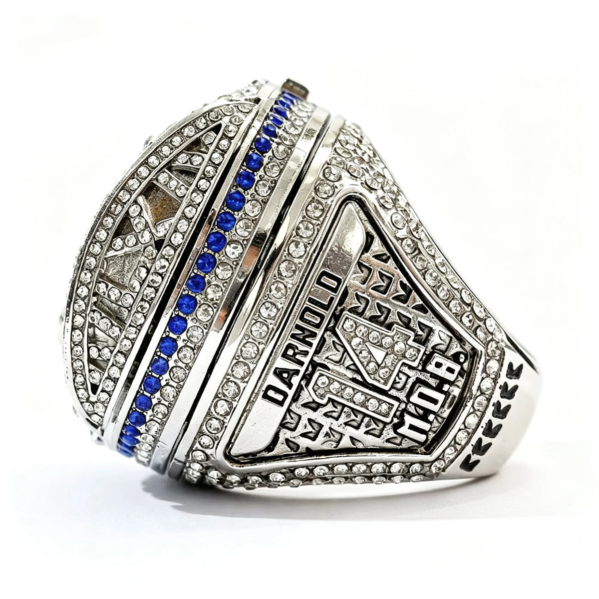 New 2025 Championship Style Ring accessories Stainless Steel Alloy rugby Fan Collectible Jewelry fans gift