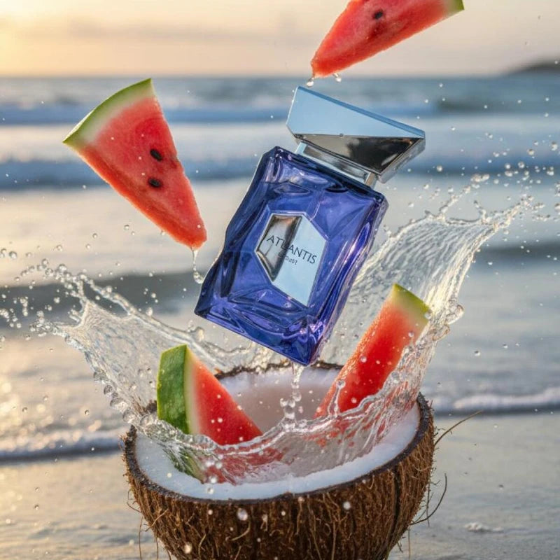 Aromatic Aquatic Unisex Perfume Eau De Parfum Fresh Clean Sweet Smooth Elegant Long Lasting Refined Modern Spray Fragrance 100ml