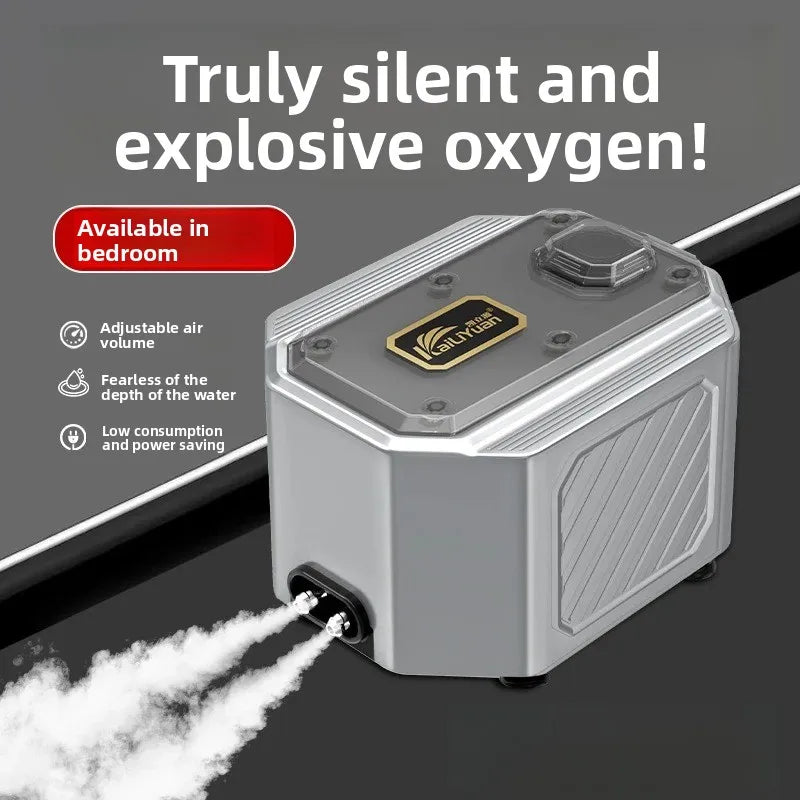 Oxygen pump fish tank special silent aerator oxygenation high-power fish farming household outdoor fish pond