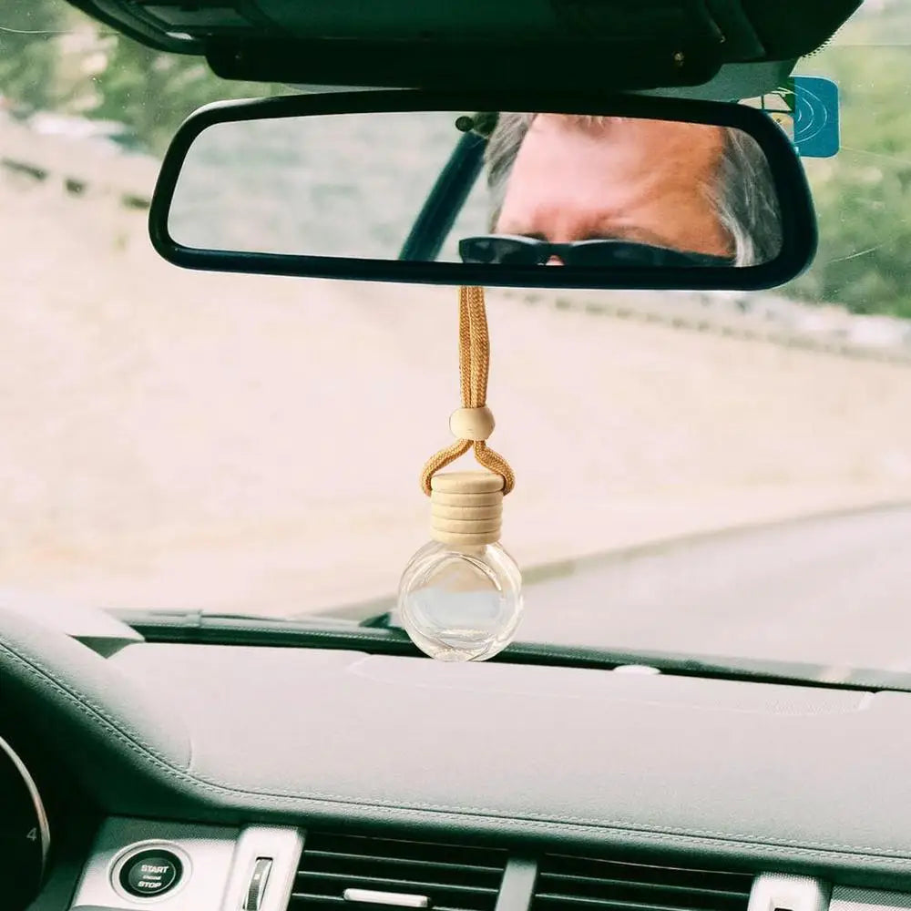 Hanging Car Diffuser Car Air Freshener Perfume Bottle Car Air Freshener Perfume Bottle Aromatherapy Fragrance Essential Oil