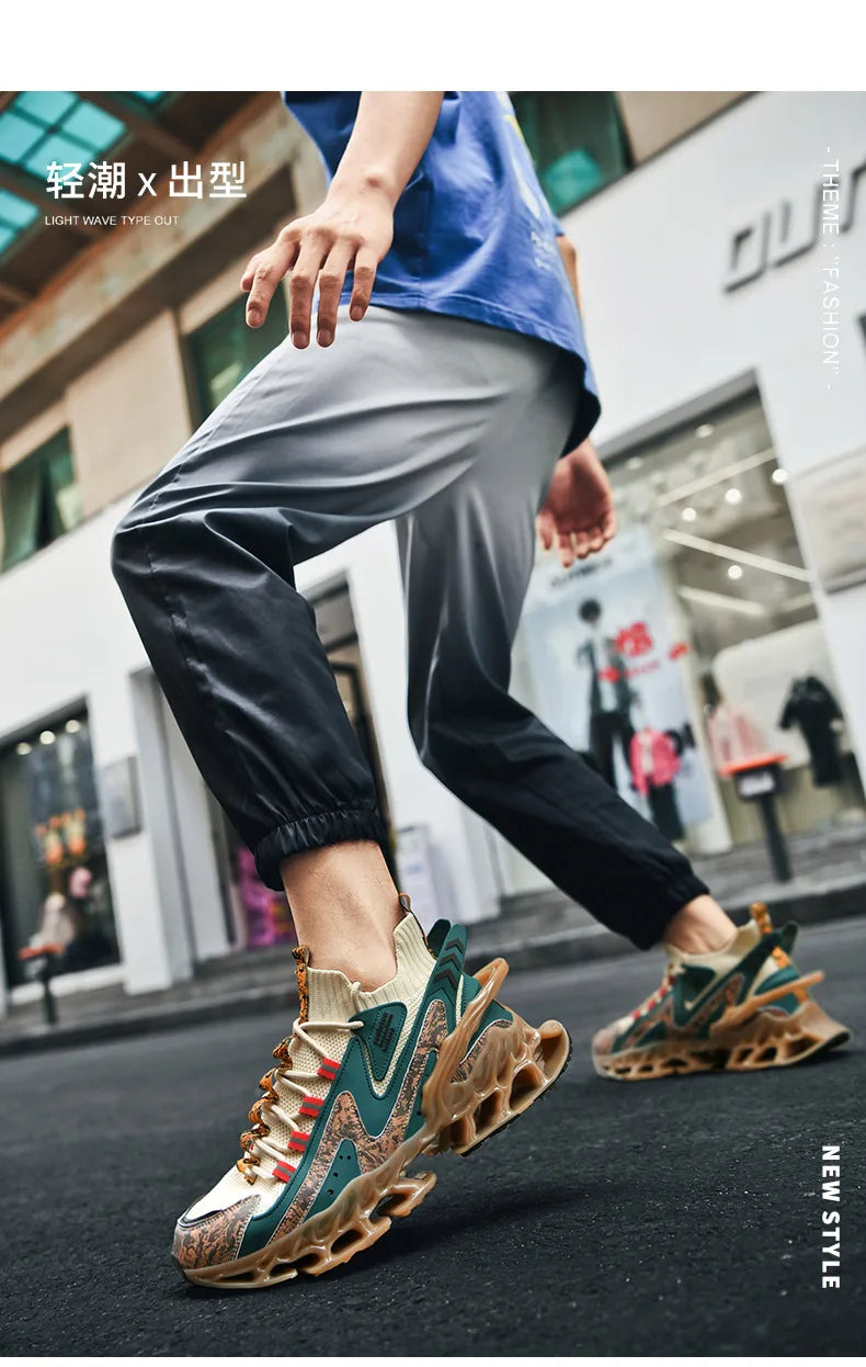 Casual Men's Sneakers Breathable Luxury Trainer Race Shoes Fashion Running Tenis for Men And Women