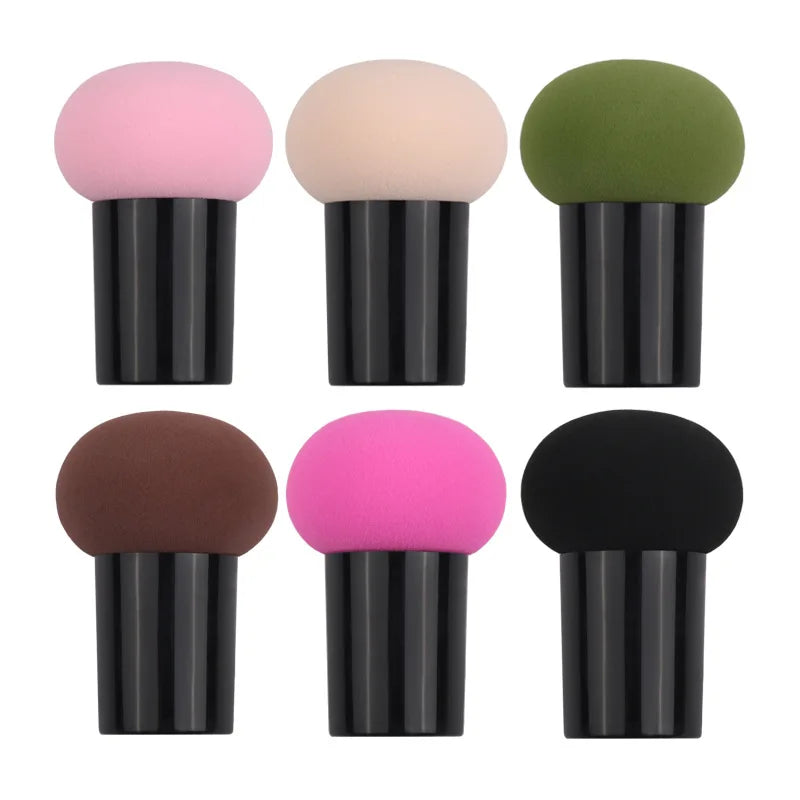 1PC Mushroom Head Makeup Sponge Powder Puff Face Concealer Foundation Sponge Beauty Soft Cosmetic Tools Make Up Sponge Puff