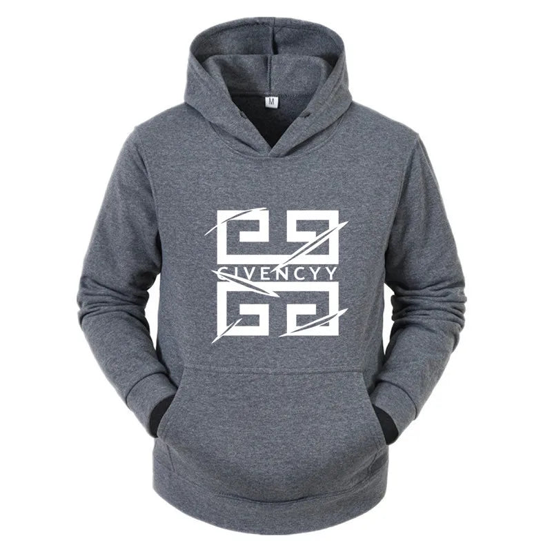 Autumn/Winter Men's 2025 Fashion Fun Pattern Printed Harajuku y2k Hoodie Casual Street Women's Fashion Street Outdoor Hoodie