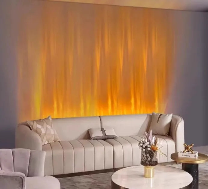 3D dynamic water ripple wall washing atmosphere pattern room background decoration LED projection light