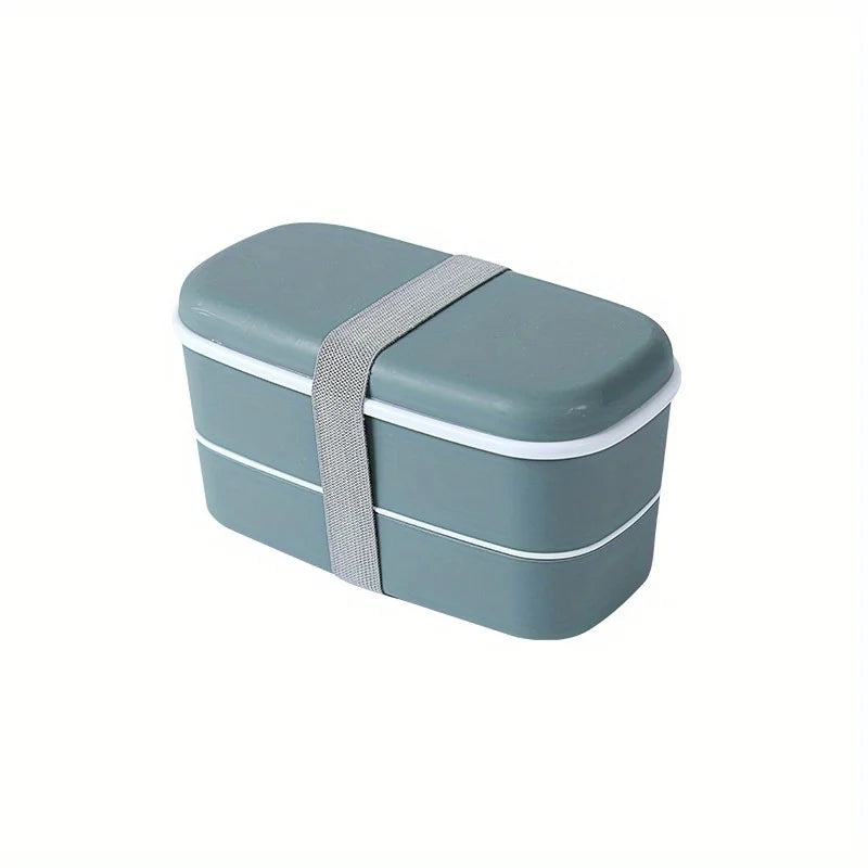 Double Layers Bento Box Lunch Box Food Container Kitchen Accessories Microwavable Dinnerware Lunchbox