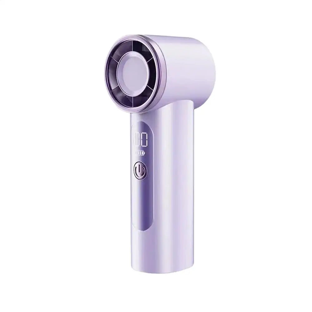 Air Cooler High-speed Handheld Fan Quiet Operation Waterproof USB Rechargeable Fan Long-lasting Strong Wind Fan Desktop