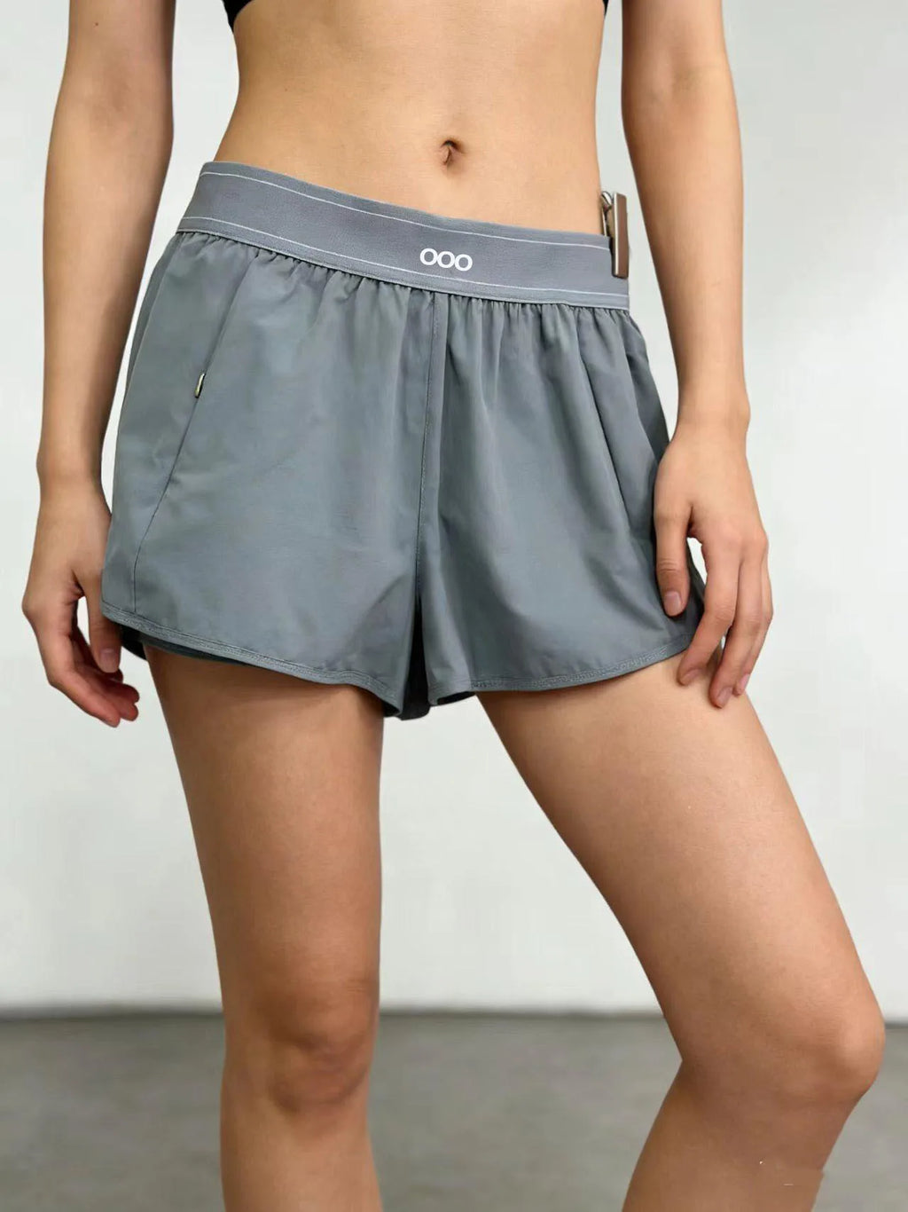 2026 Women's Yoga Exercise Breathable High Waist Hip Lifting Yoga Fitness Outdoor Running Shorts