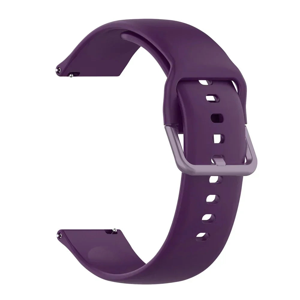 Strap For Amazfit GTS 2/4/3/GTS 2/4 Mini/GTR 4/2/2e 20mm/22mm Watch Silicone Sport Bracelet Amazfit bip 5 3/S/u pro Series band