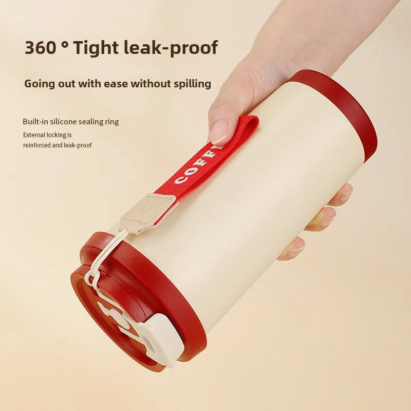 500ml Stainless Steel Coffee Milk Leak Proof Stir Cup Outdoor Office Business Portable Type-C Charge Automatic Self Stirring Mug