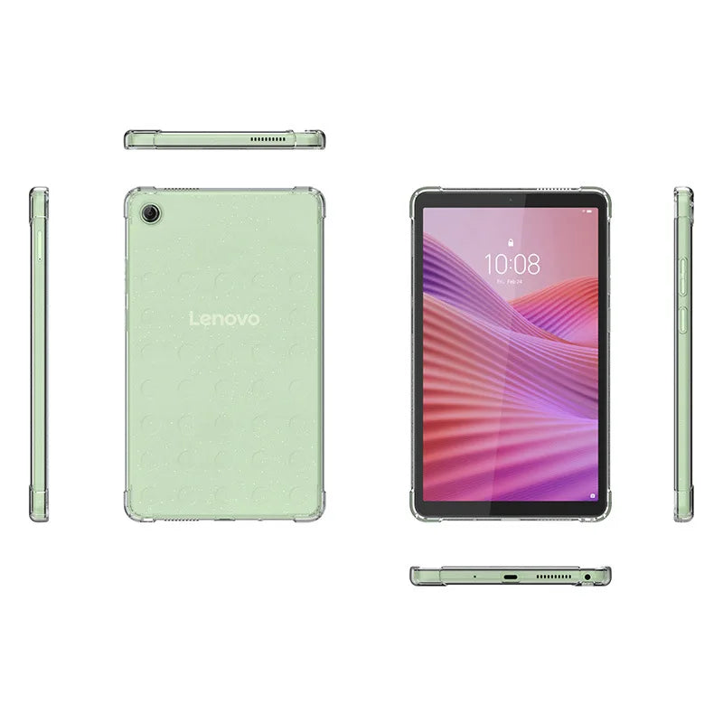 For Lenovo Tab One 8.7 inch 2025 Protective Case Lenovo Tab K9 Airbag Anti-drop Transparent Funda TB305XU/TB305FU 8.7" TPU shell