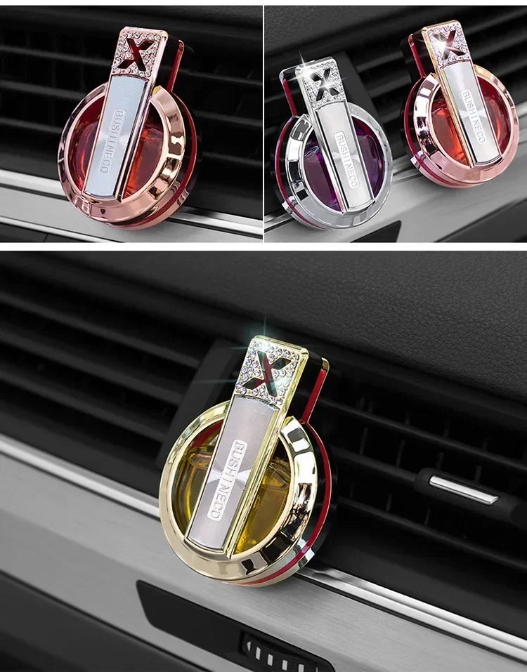 Car Perfume Air Freshener Auto Vent Aromatherapy High-End and Elegant Car Perfume Good Gifts for Women Long Lasting Perfume