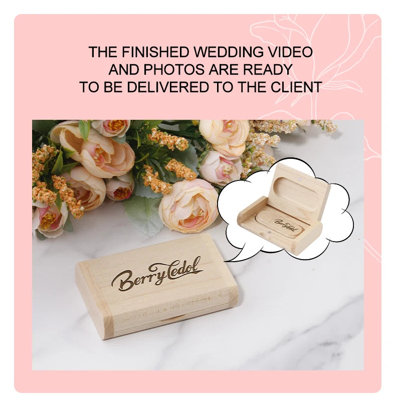 JASTER USB 3.0 High Speed Wooden USB Flash Drive Maple Wood+box Pendrive 4GB 16GB 32GB 64GB Memory Stick Gifts Free Custom Logo