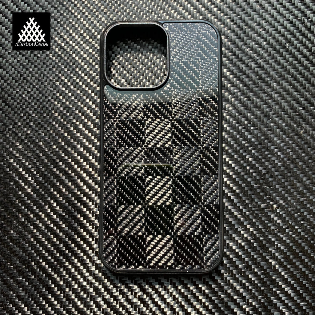 Magnetic Real Twill Woven Carbon Fiber Case for iPhone 18 17 Air 16 15 14 13 12 11 Pro Max 16+ 15+ with Magsafe Phone Back Cover