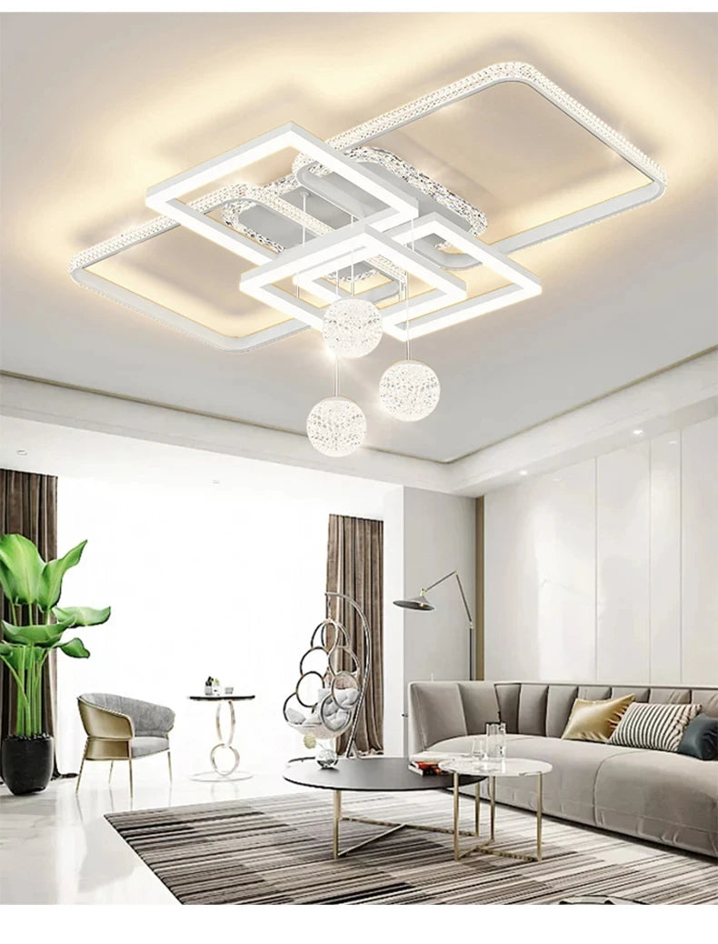 Modern Minimalist Living Room Pendant Light, Atmospheric New Living Room Ceiling Light, Modern Light Luxury Decorative Light